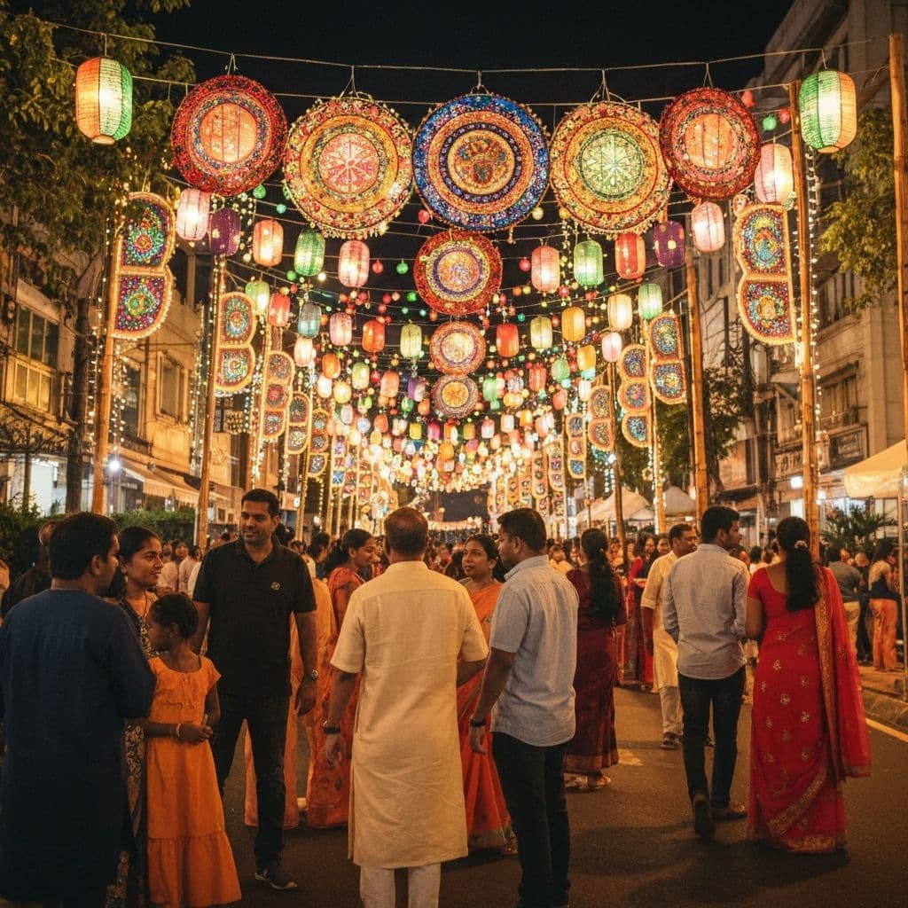Colorful Rohingya cultural festival celebration